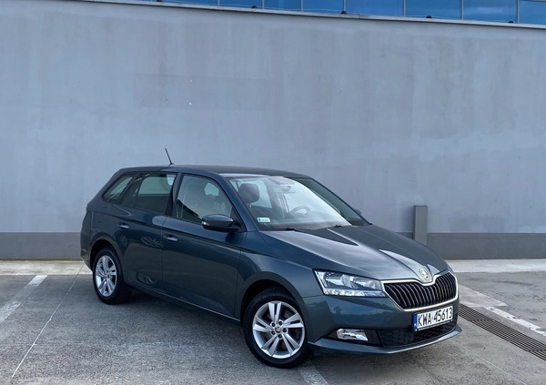 Skoda Fabia cena 48500 przebieg: 45567, rok produkcji 2019 z Kraków małe 781